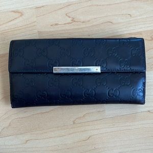 Authentic Gucci Leather Wallet